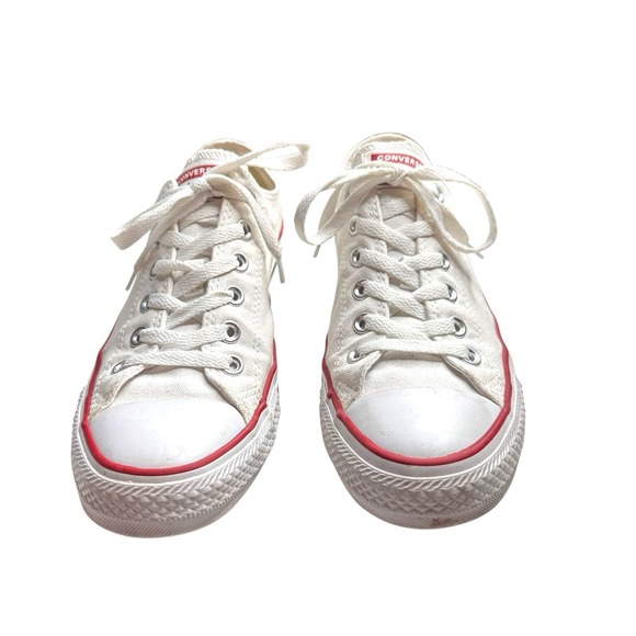 Converse Chuck Taylor‎ All Star Ox Unisex Shoe Optic White Size Men  9.5 M7652C - Picture 5 of 9